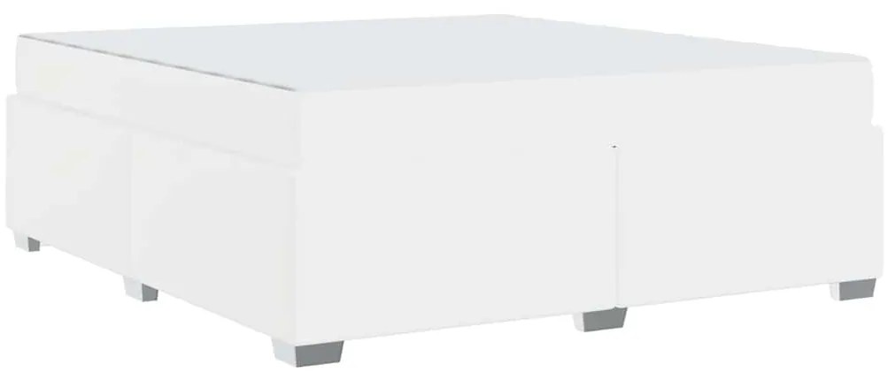 Estrutura da Cama Outros Branco 180 x 200 cm Couro sintético