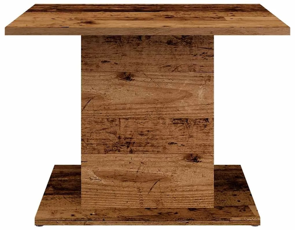 Mesa de centro 55,5x55,5x40 cm derivados madeira madeira velha