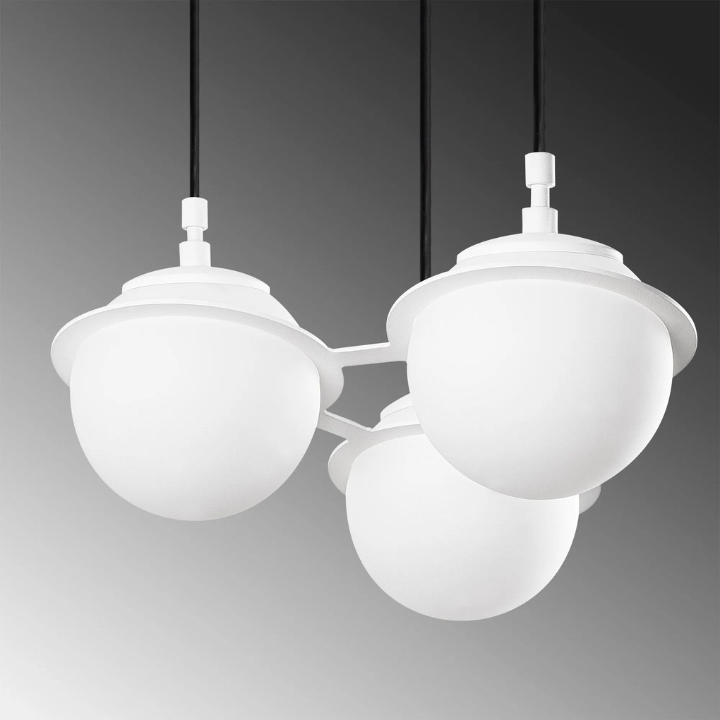 Candeeiro de Teto Hug – Branco – 36 cm x 167 cm