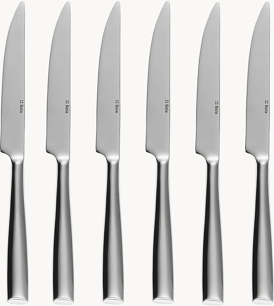 Facas para bife em caixa magnética Vail, conjunto de 6
