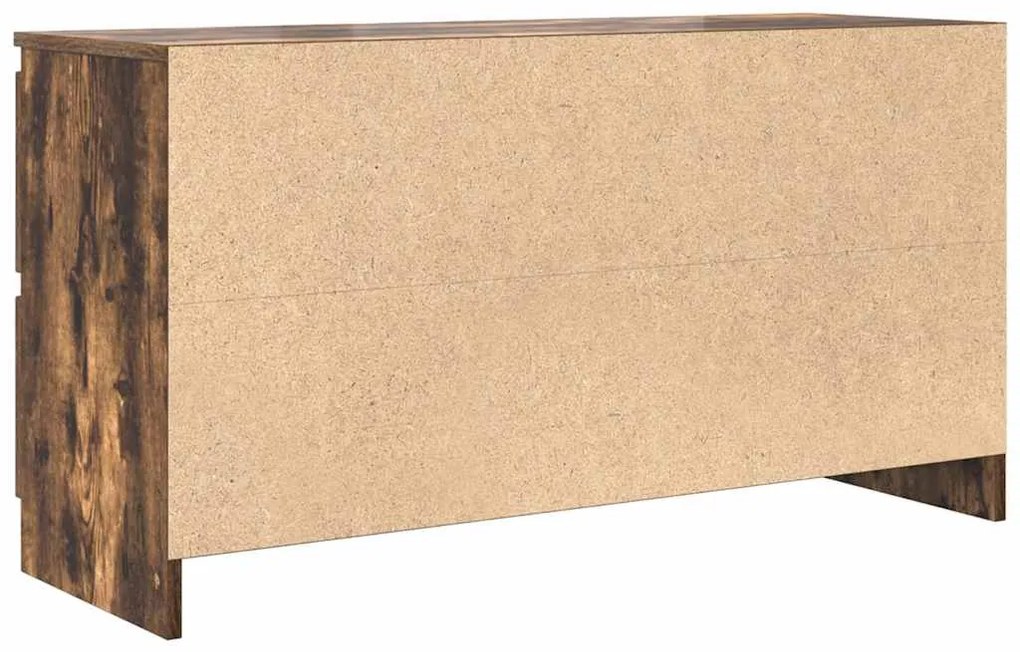 Móvel p/ TV 100x35x54 cm madeira processada carvalho fumado