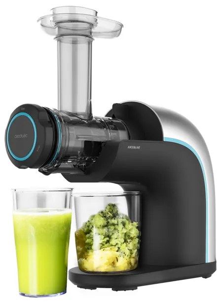 Liquidificador Cecotec de prensagem a frio Juice&Live 2000 EasyClean velocidade lenta 70 RPM, regulador de polpa, 3 níveis de mistura, tampa anti-gote