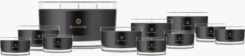 Velas perfumadas artesanais Everlasting (baunilha preta), conjunto de 11