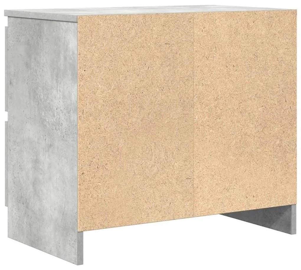 Móvel de TV 60x35x54 cm derivados de madeira cinzento cimento