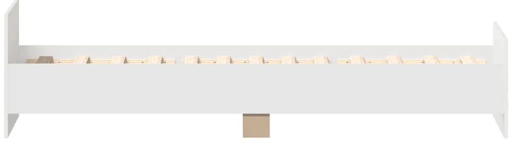 Estrutura cama solteiro 75x190 cm derivados de madeira branco