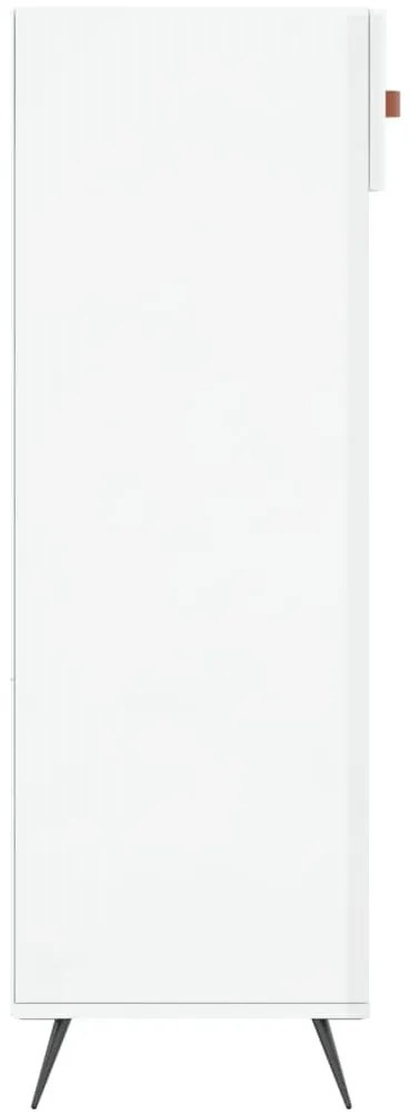 Sapateira 60x35x105 cm derivados de madeira branco brilhante