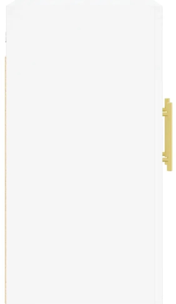 Armário parede 60x31x60 cm derivados de madeira branco