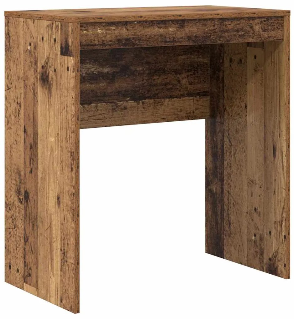 Mesa com Armazenamento Madeira Velha Madeira Derivada