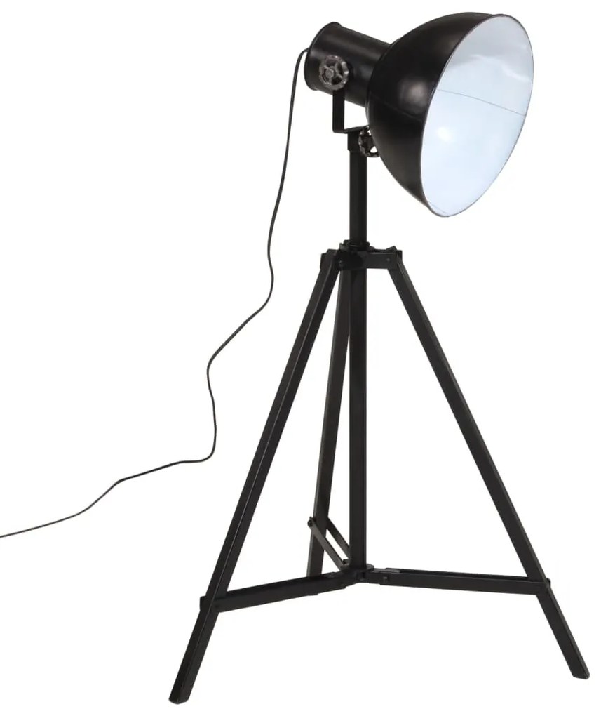 Candeeiro de pé 25 W 61x61x90/150 cm E27 preto