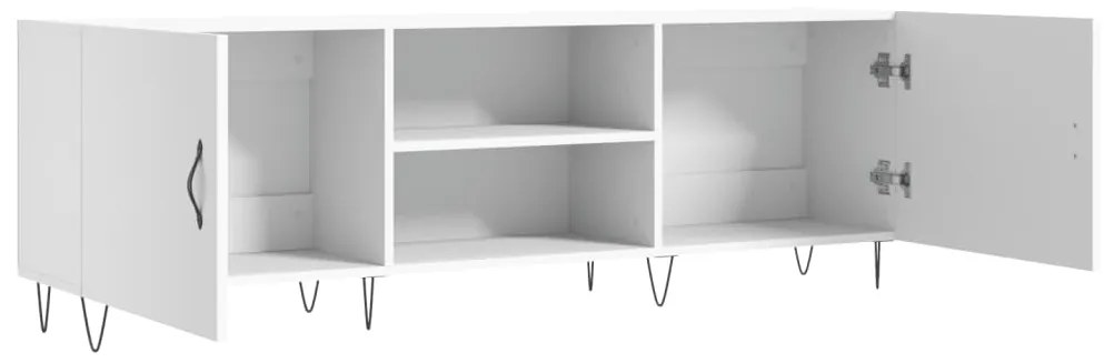 Móvel para TV 150x30x50 cm derivados de madeira branco