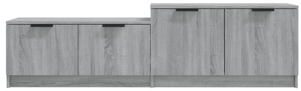 Móvel de TV 158,5x36x45 cm derivados de madeira cinzento sonoma