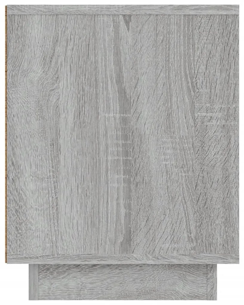 Móvel de TV 80x35x45 cm derivados de madeira cinzento sonoma