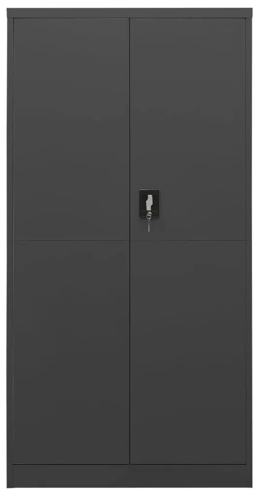 Cacifo 90x40x180 cm aço antracite