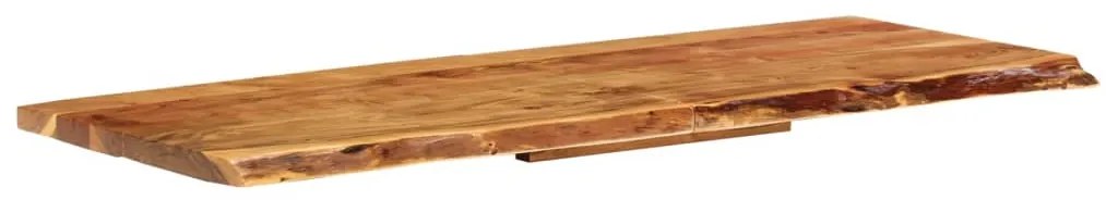 Tampo p/ móvel toucador WC 140x52x3,8 cm madeira acácia maciça
