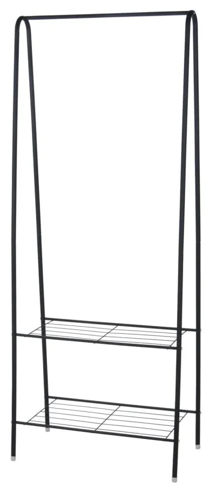 Cabide com 2 prateleiras 61x34x152 cm
