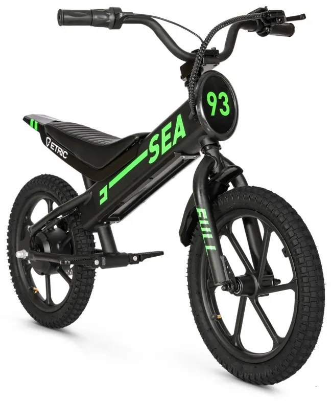 Bicileta eléctrica infantil 350 W SEA 16" Preta