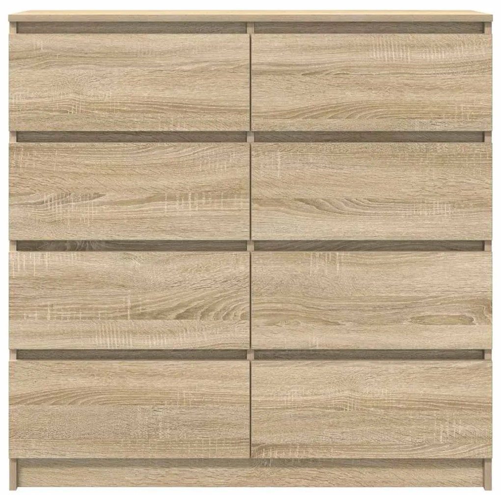 Aparador 100x35x99 cm derivados de madeira cor carvalho sonoma