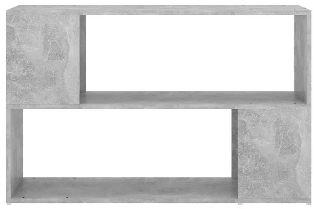 Estante 100x24x63 cm derivados de madeira cinzento cimento