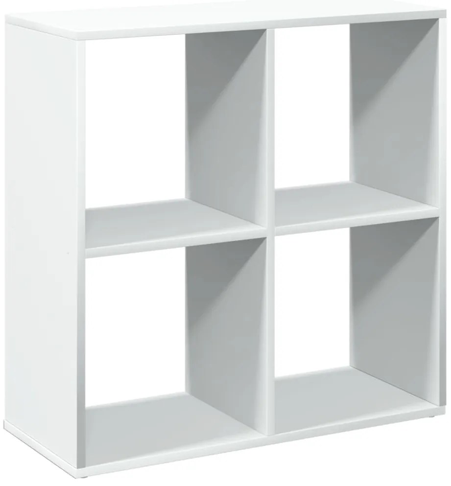 Estante divisória 69,5x29x69,5 cm derivados de madeira branco