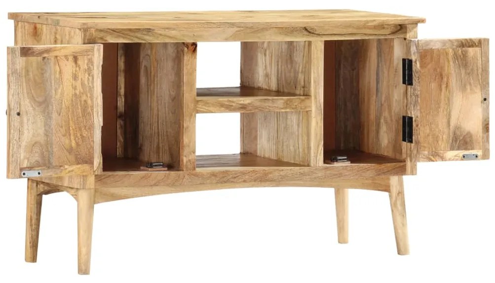 Aparador 100x35x60 cm madeira de mangueira maciça