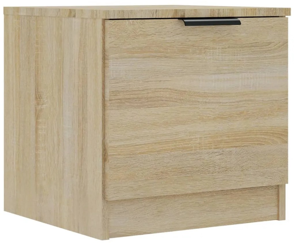 Mesas de cabeceira 2 pcs 40x39x40 cm carvalho sonoma