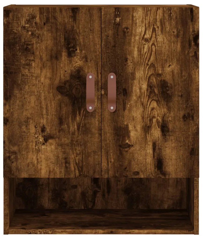 Armário parede 60x31x70 cm derivados de madeira carvalho fumado