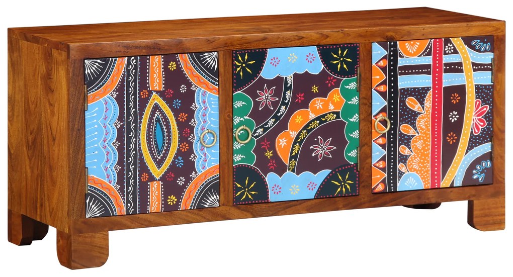 vidaXL Banco de Hall 100x35x45 cm Madeira Maciça de Acácia