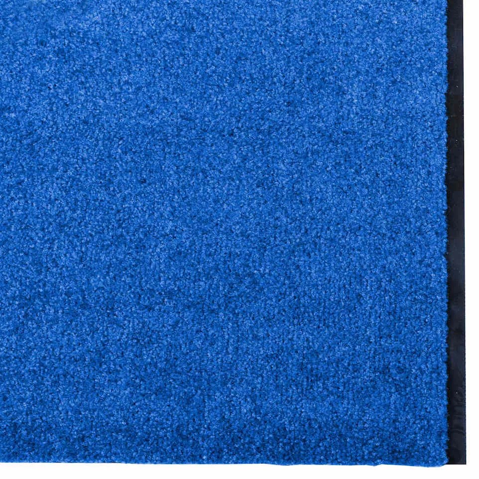 Capacho Lavável Azul 120x400 cm