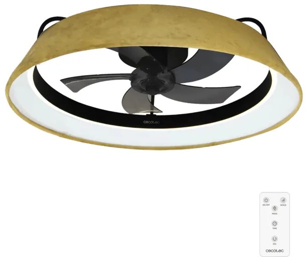 Ventoinha de teto EnergySilence LampAero 600 Green Design de design com motor DC, com potência de 20 W