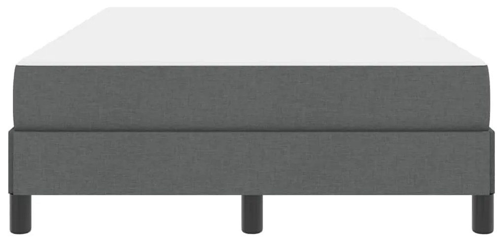 Cama Box Outros Cinzento escuro 120 x 190 cm tecido