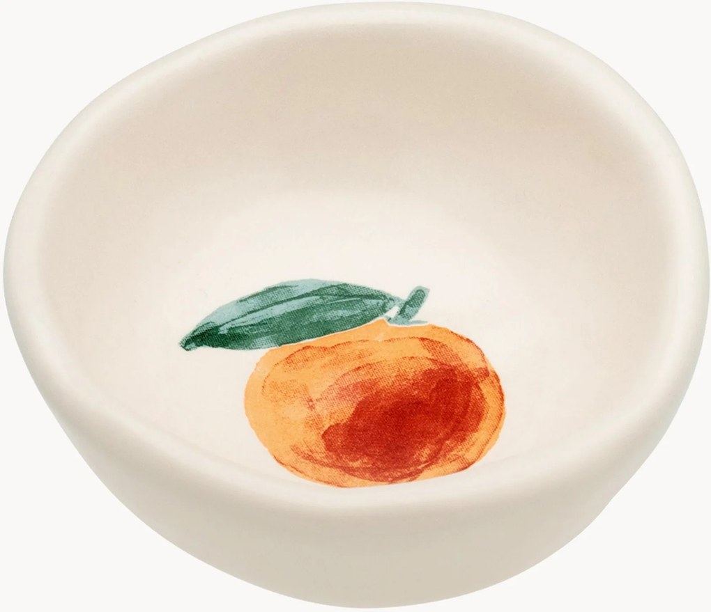 Taça para snacks em cerâmica pintada à mão Arancia