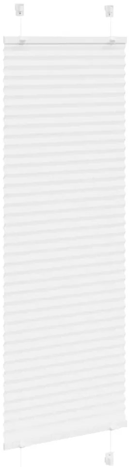 Branco Plissada Cega 50x150 cm Largura Tecido 49,4 cm Poliéster