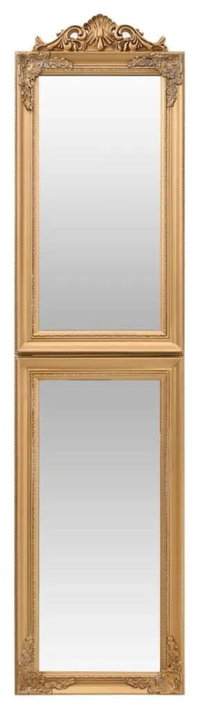 Espelho de pé 40x160 cm dourado