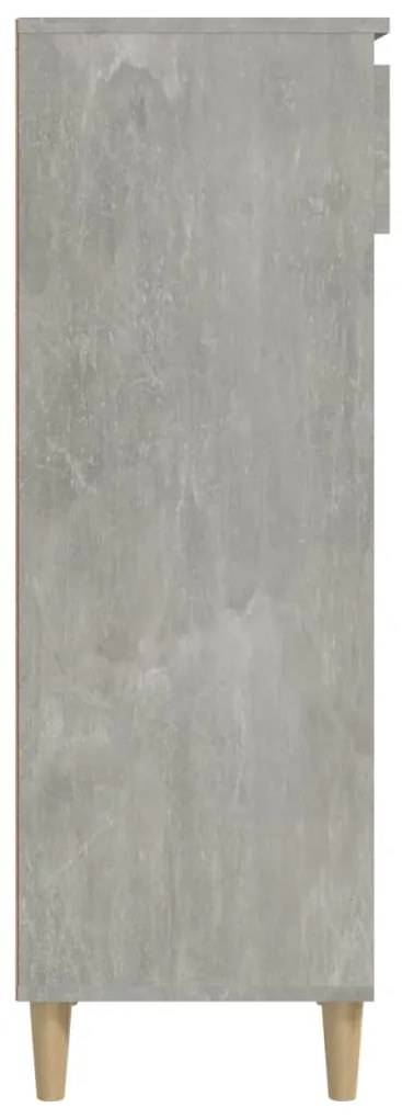 Sapateira 40x36x105 cm derivados de madeira cinzento cimento