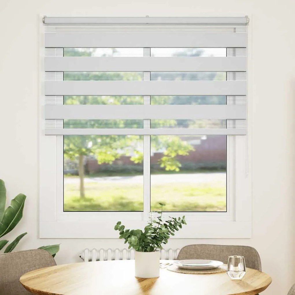 Cortina de zebra 130x150 cm largura do tecido 125,9cm poliéster