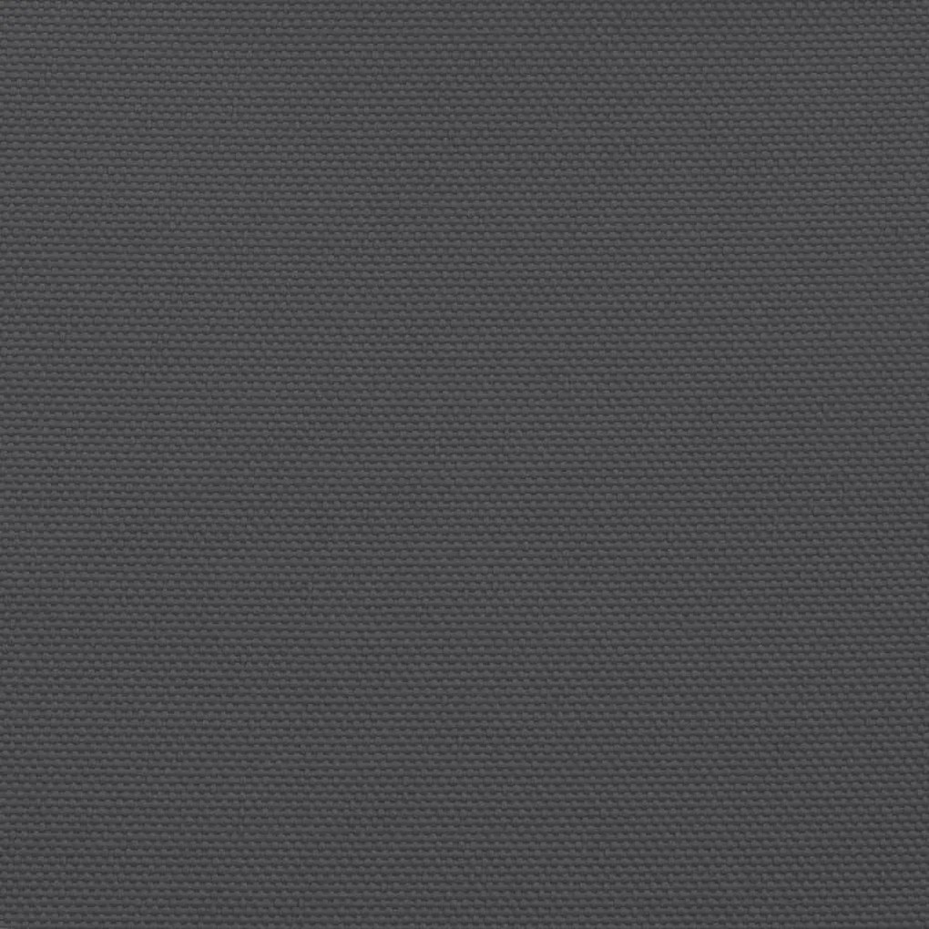 Tela de varanda 75x700 cm 100% poliéster oxford antracite