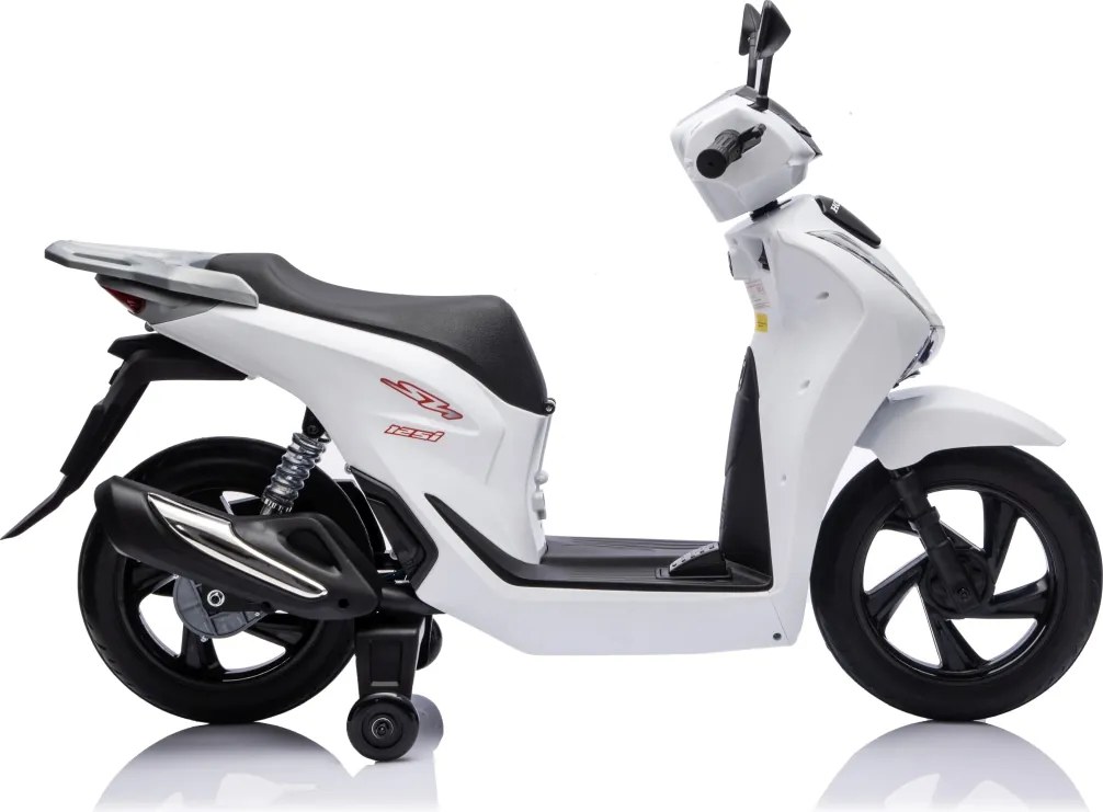Mota eletrica bateria 12V para Crianças Scooter HONDA SH125I Branca