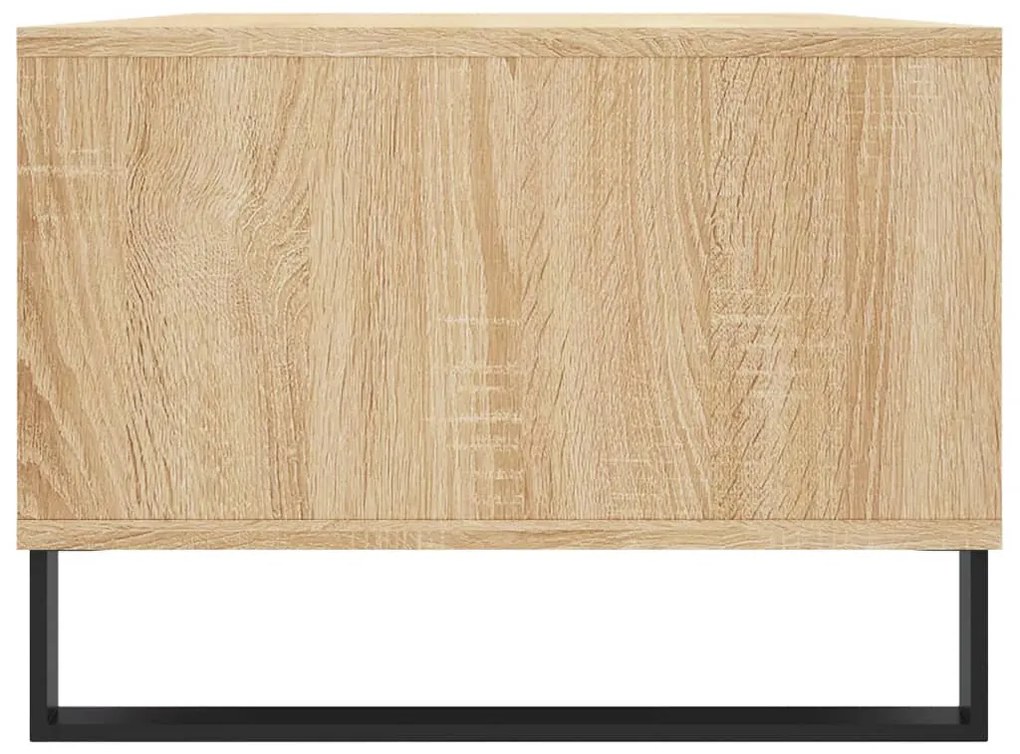 Mesa de centro 90x50x36,5 cm derivados madeira carvalho sonoma