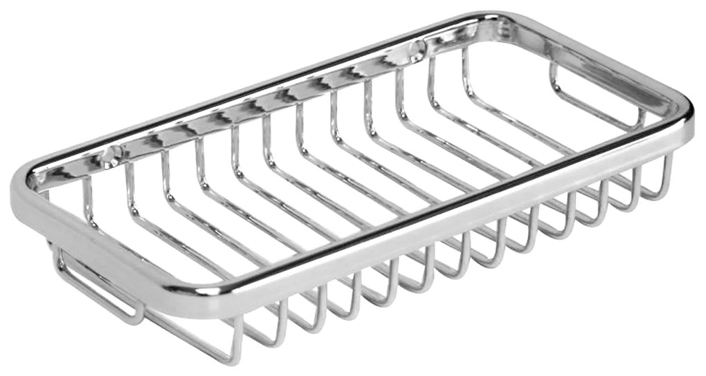 Cesto Retangular Krom 17X8.5X2.5CM
