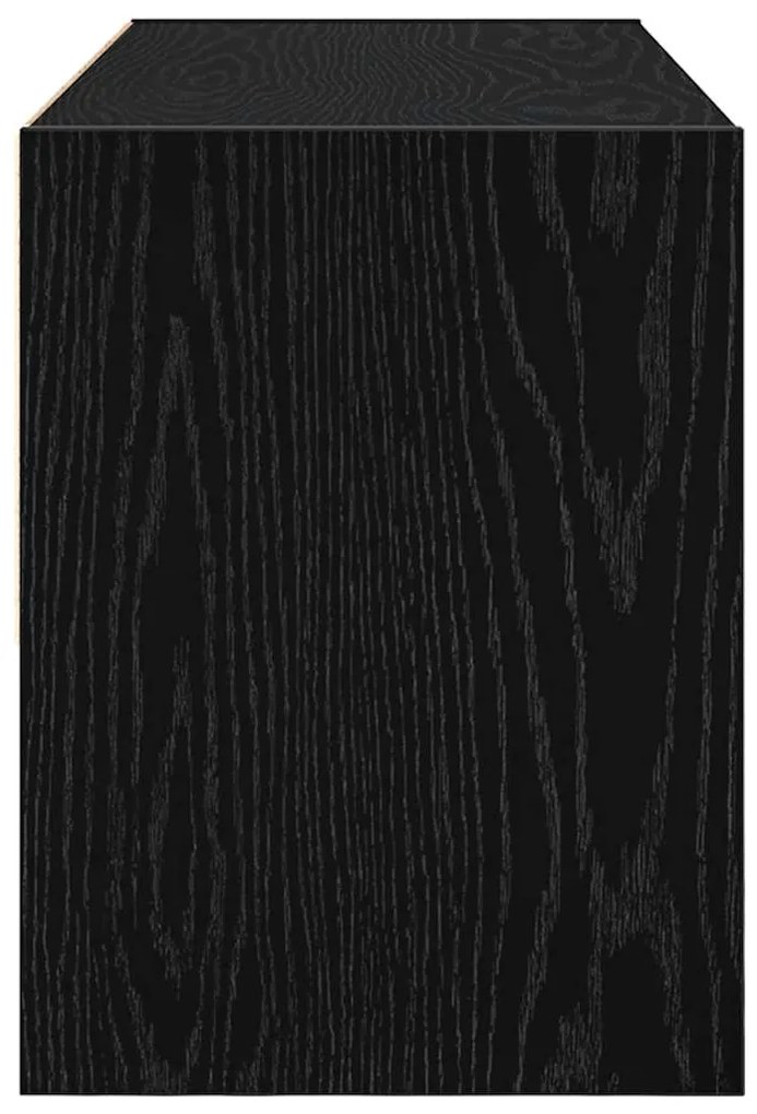 Sapateira empilháveis 89,5x30x40 cm carvalho preto