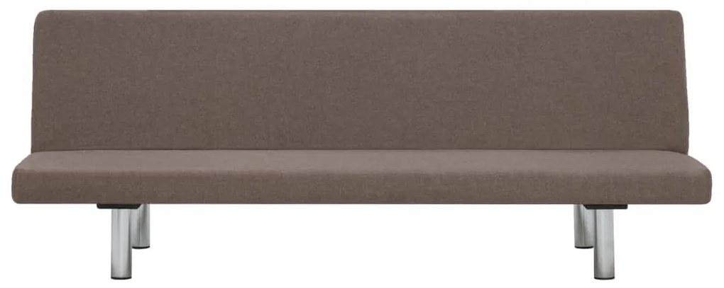 Sofá-Cama Kevin em Tecido - Castanho - Design Moderno