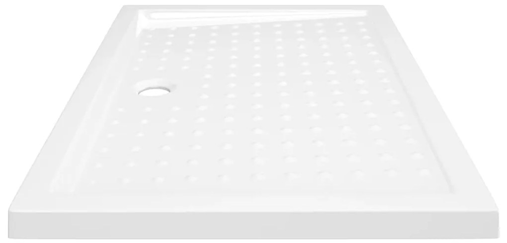Base de chuveiro com pontos 70x100x4 cm ABS branco