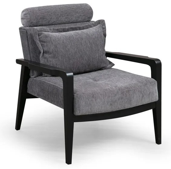 Mesa de Centro Istanbul – Nogueira e Antracite – 105x32,6x60 cm