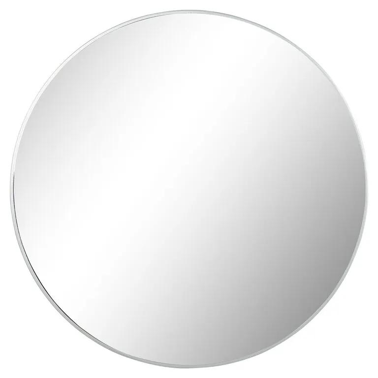 Espelho de Parede Dkd Home Decor Prateado Metal Cristal Moderno 120 X 2 X 120 cm