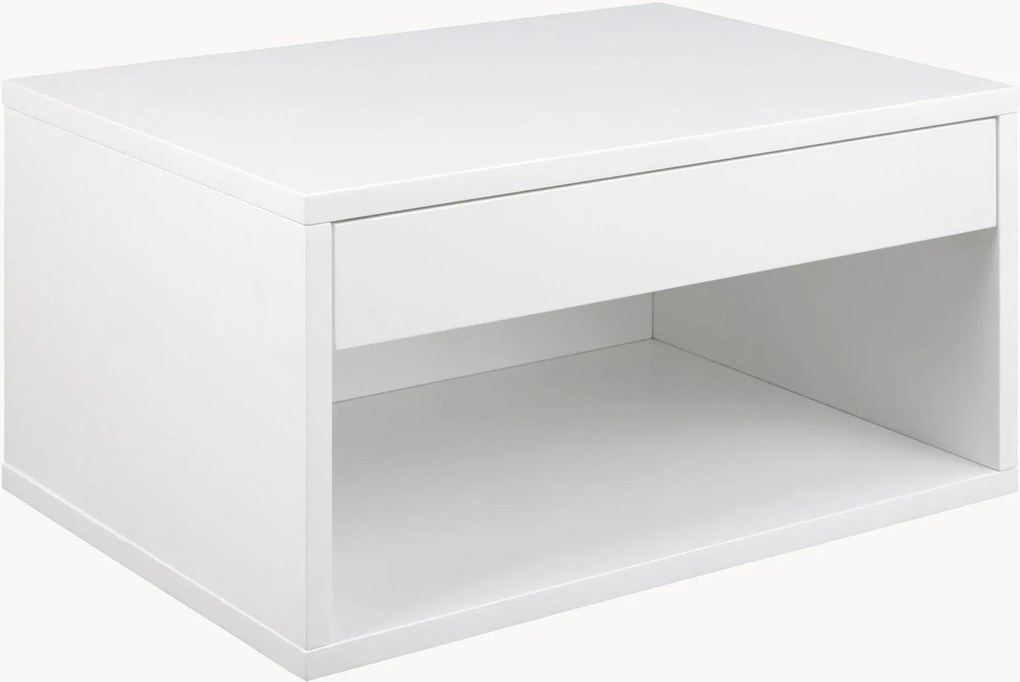 Mesa de cabeceira de parede com gaveta Cholet