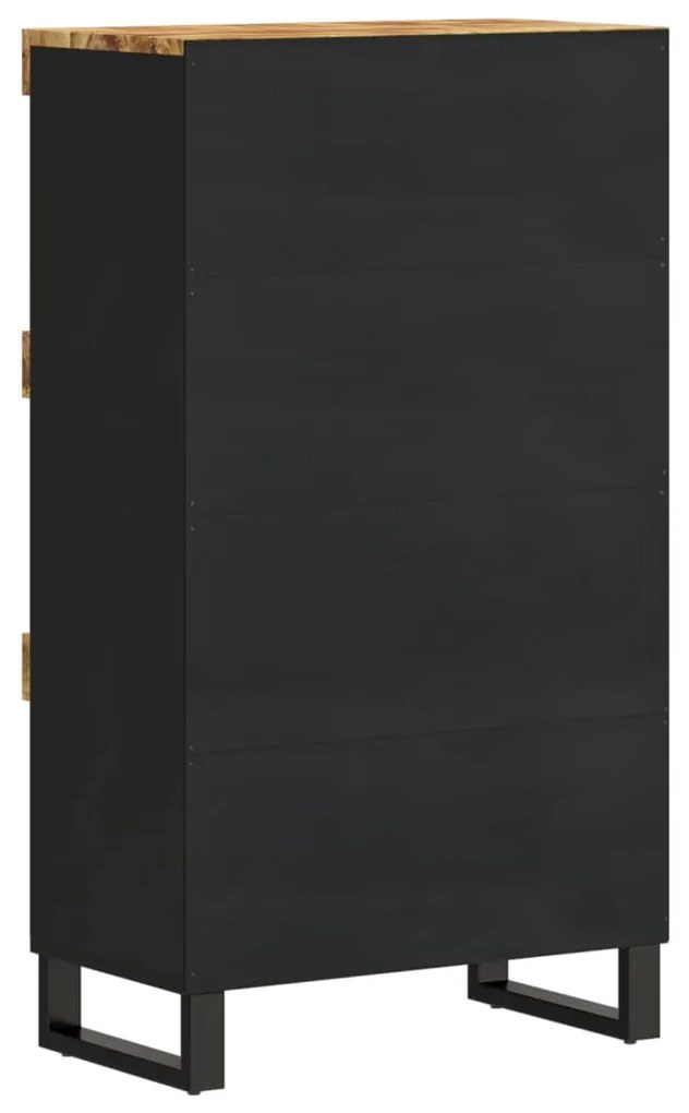 Móvel de apoio 60x33x107 cm madeira de mangueira maciça