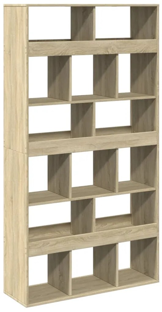 Estante 100x33x187,5 cm derivados de madeira carvalho sonoma