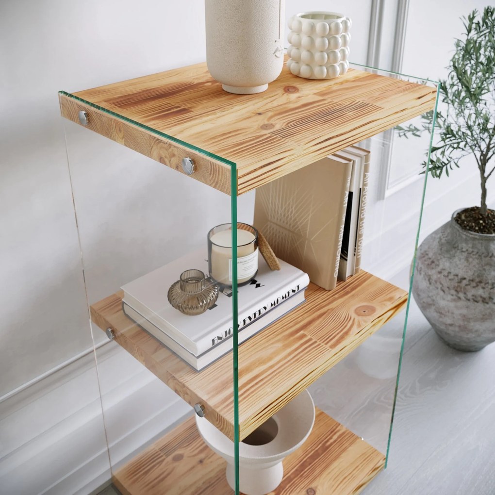 Estante Niagara – Carvalho – 40 cm x 80 cm x 35 cm