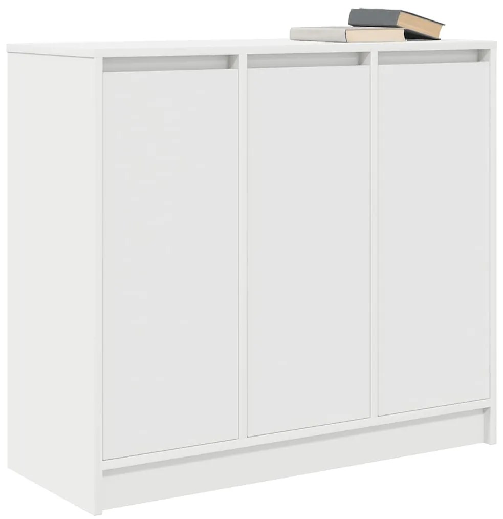 Aparador 85x34x76 cm derivados de madeira branco