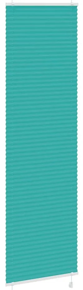 Plissado Cego Gasolina verde 65x200 cm Largura Tecido 64,4 cm